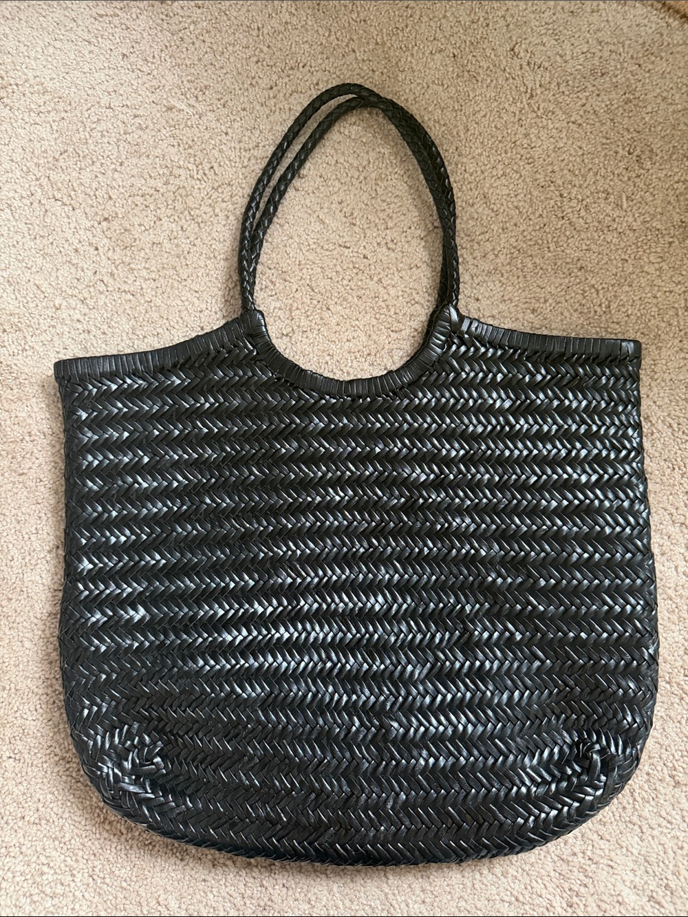 Anthropologie Woven Tote Bag - Classic Women’s Shoulder Bag